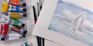 corso base di pittura per bambini