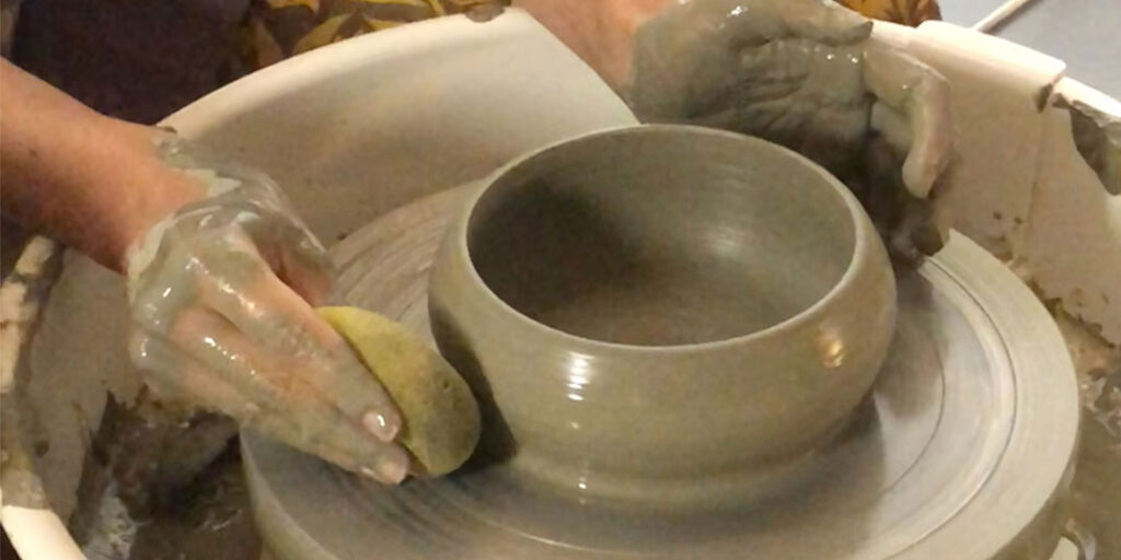 Tornio per ceramica in laboratorio a Milano